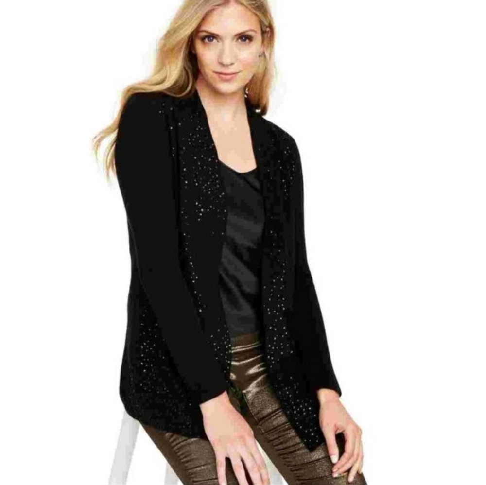 Sequined Cashmere Completer Sweater
